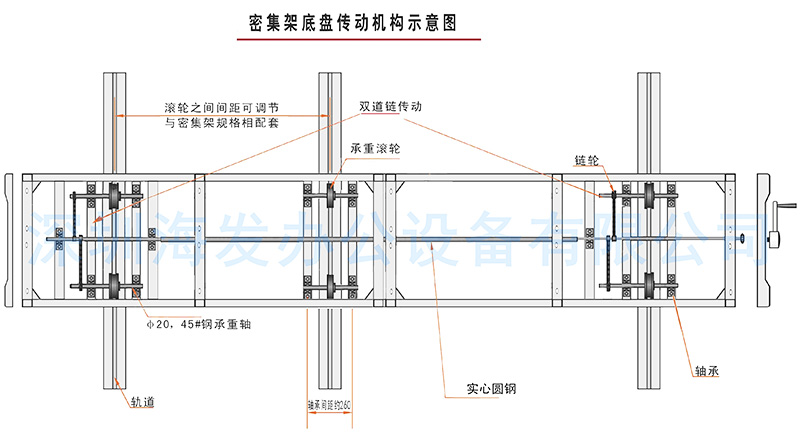 海發音像防磁密集柜 深圳海發辦公家具